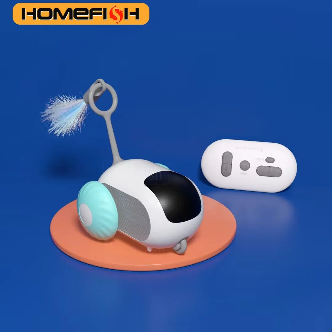 SmartPet Racer – Zdalnie Sterowany Samochodzik Treningowy dla Kota i Psa (2 Tryby)