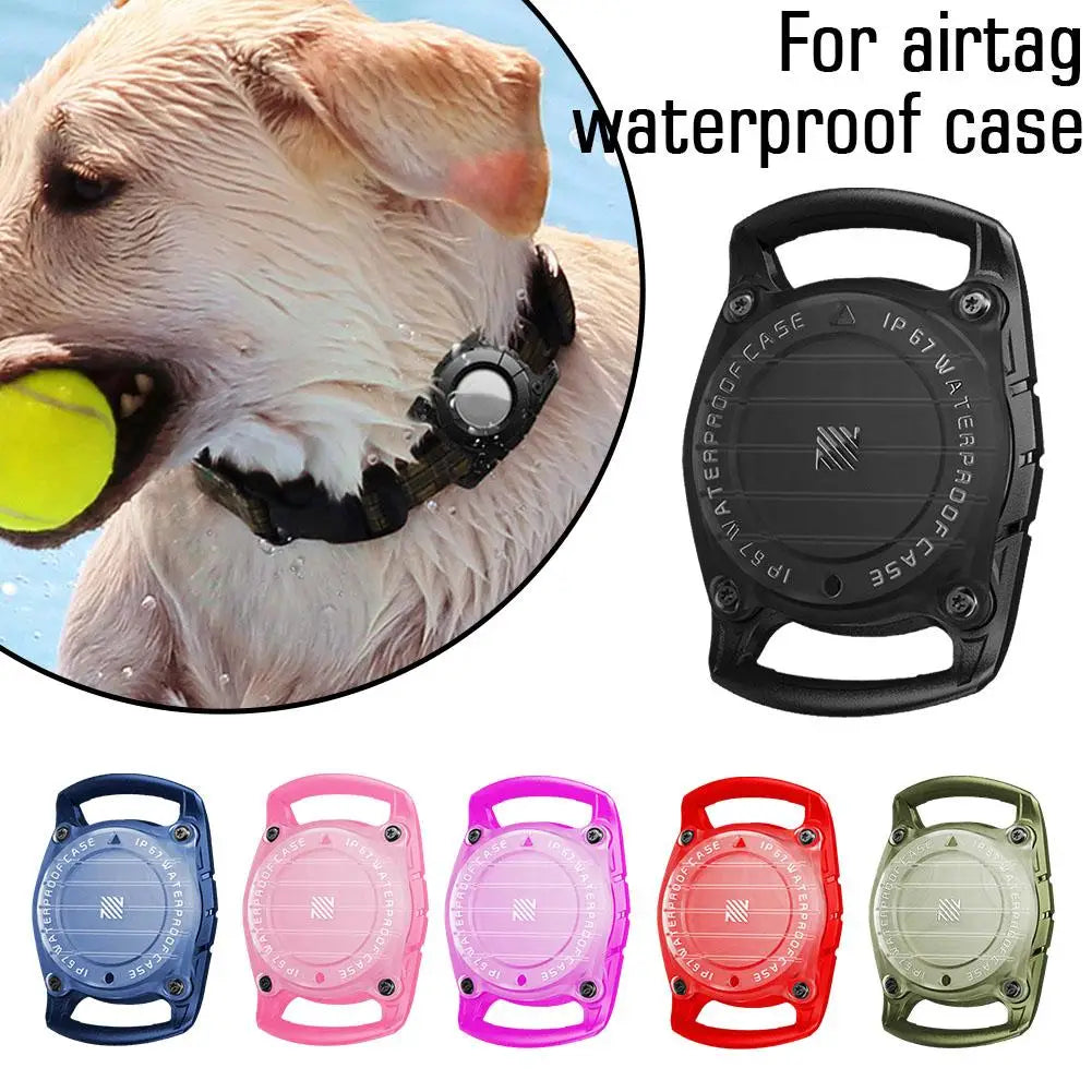AirTagCase Black – Wodoodporne Etui IP67 na Apple AirTag do Obroży Kota i Psa