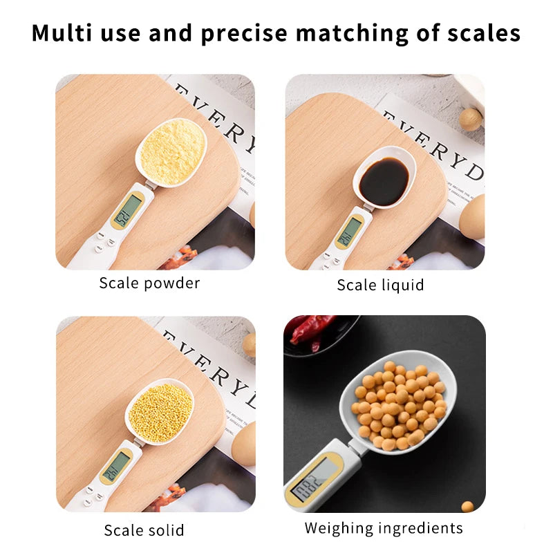 SpoonScale™ 500g – Łyżka z Wagą Cyfrową do karmy