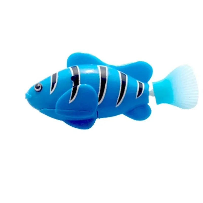 SmartFish – Interaktywne LED Rybki dla Kota, Zabawka Robot z Czujnikiem Ruchu