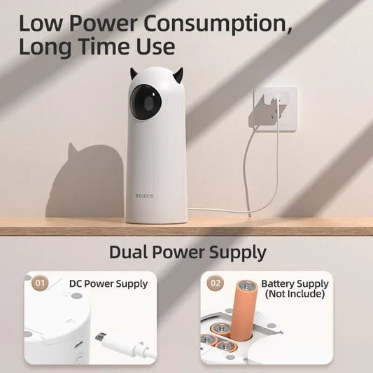 LaserPet ROJECO – Inteligentna Zabawka LED dla Kota i Psa (do Użytku Wewnętrznego)