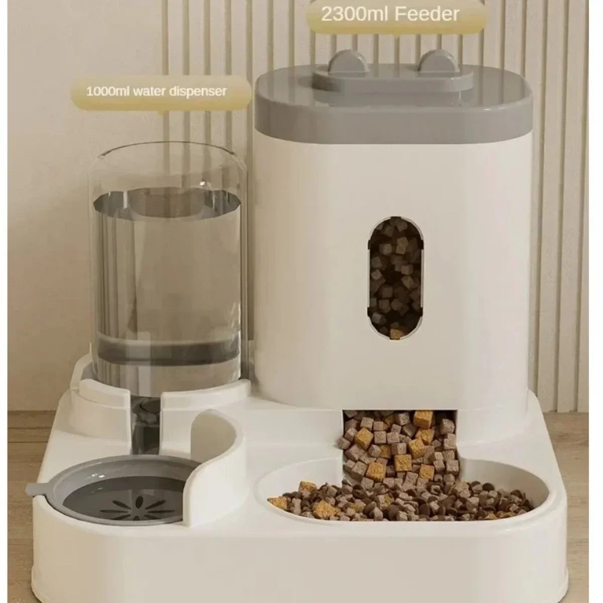 PetGravity Duo – Automatyczny Podajnik Karmy i Wody Dla Psów i Kotów