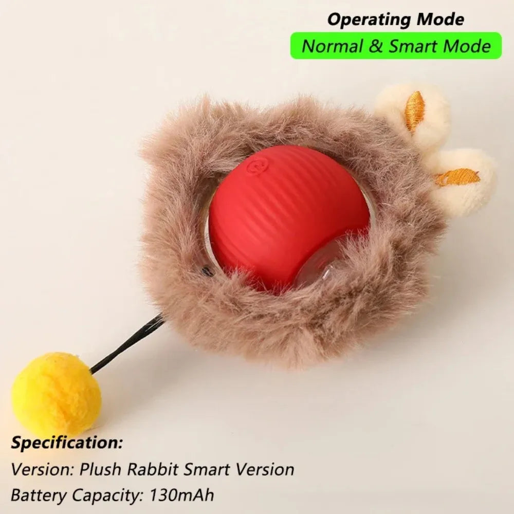 SmartMouseBall – Interaktywna Kula Treningowa dla Kota i Psa z Ogonkiem, na USB
