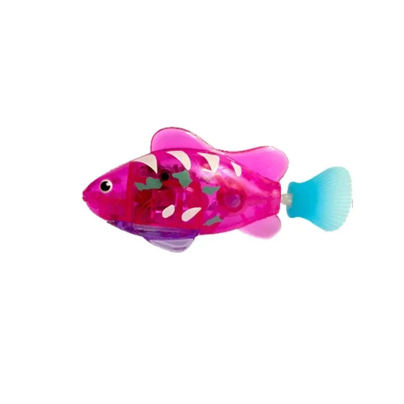 SmartFish – Interaktywne LED Rybki dla Kota, Zabawka Robot z Czujnikiem Ruchu