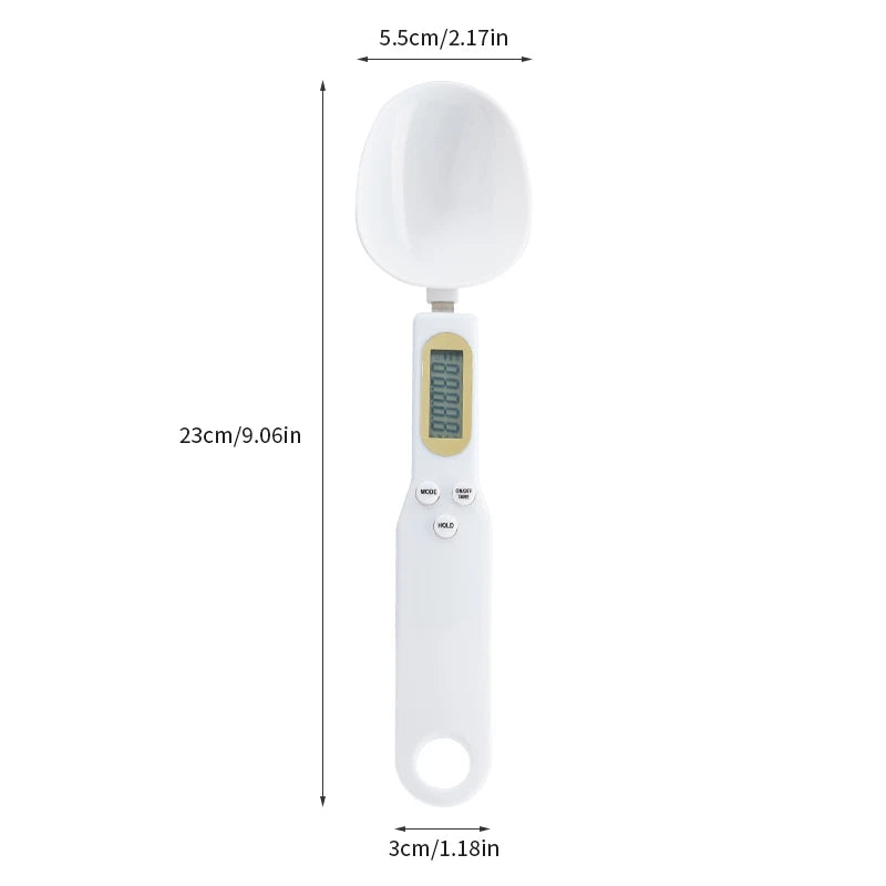 SpoonScale™ 500g – Łyżka z Wagą Cyfrową do karmy