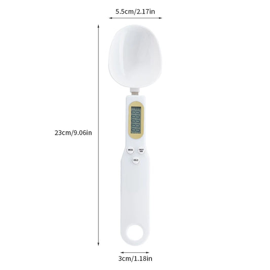 SpoonScale™ 500g – Łyżka z Wagą Cyfrową do karmy