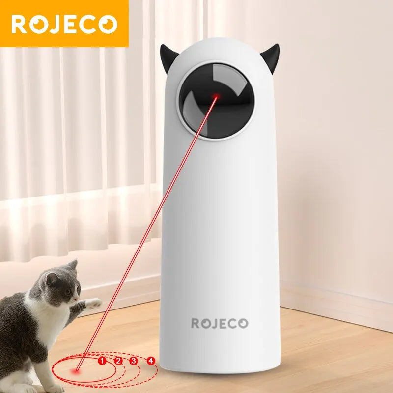 LaserPet ROJECO – Inteligentna Zabawka LED dla Kota i Psa (do Użytku Wewnętrznego)