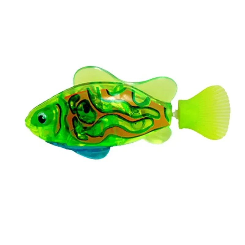 SmartFish – Interaktywne LED Rybki dla Kota, Zabawka Robot z Czujnikiem Ruchu