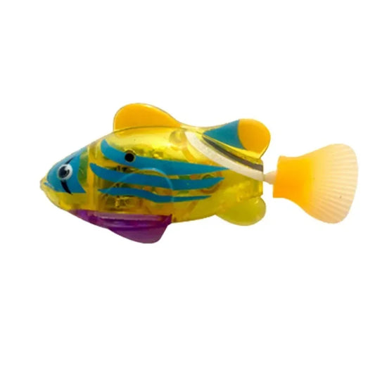SmartFish – Interaktywne LED Rybki dla Kota, Zabawka Robot z Czujnikiem Ruchu
