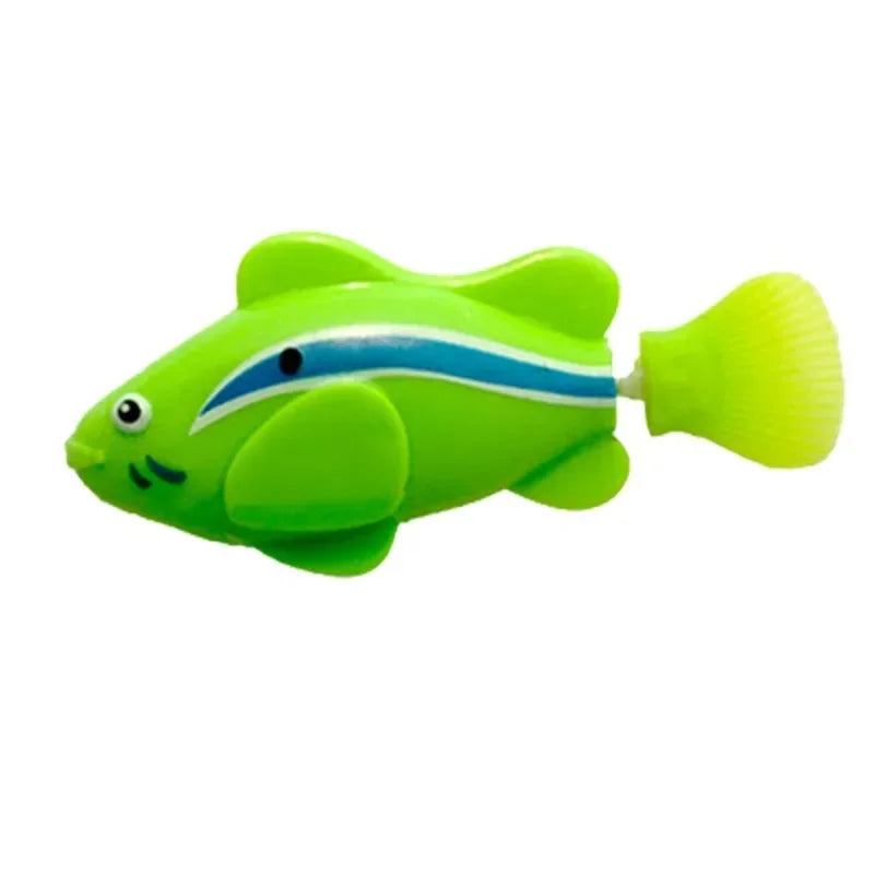 SmartFish – Interaktywne LED Rybki dla Kota, Zabawka Robot z Czujnikiem Ruchu