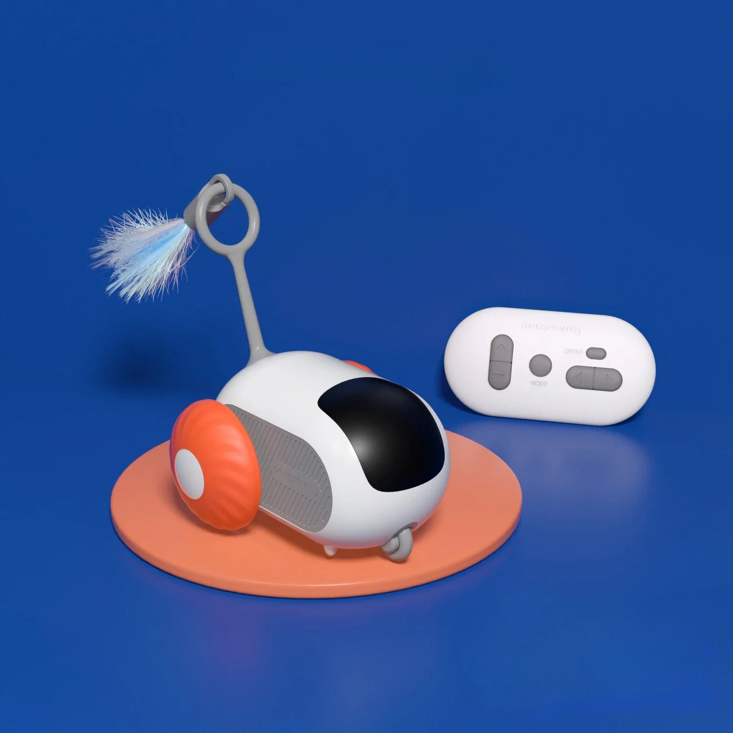 SmartPet Racer – Zdalnie Sterowany Samochodzik Treningowy dla Kota i Psa (2 Tryby)