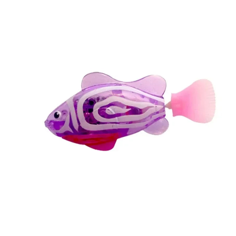 SmartFish – Interaktywne LED Rybki dla Kota, Zabawka Robot z Czujnikiem Ruchu