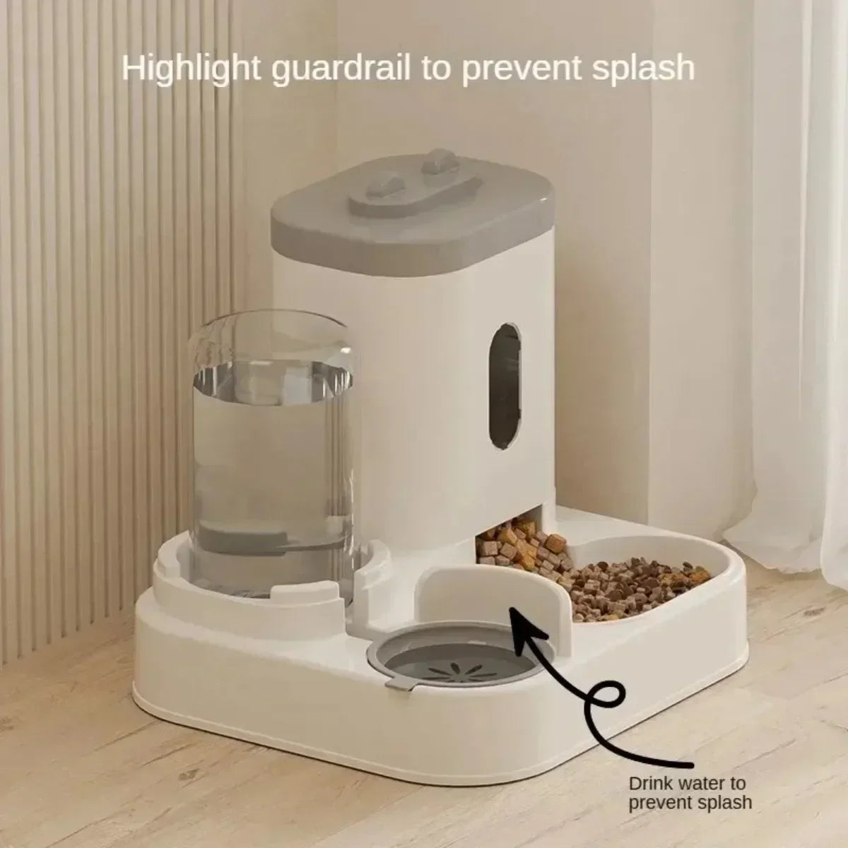 PetGravity Duo – Automatyczny Podajnik Karmy i Wody Dla Psów i Kotów