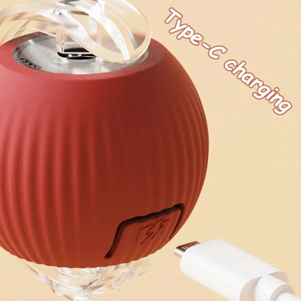 SmartMouseBall – Interaktywna Kula Treningowa dla Kota i Psa z Ogonkiem, na USB