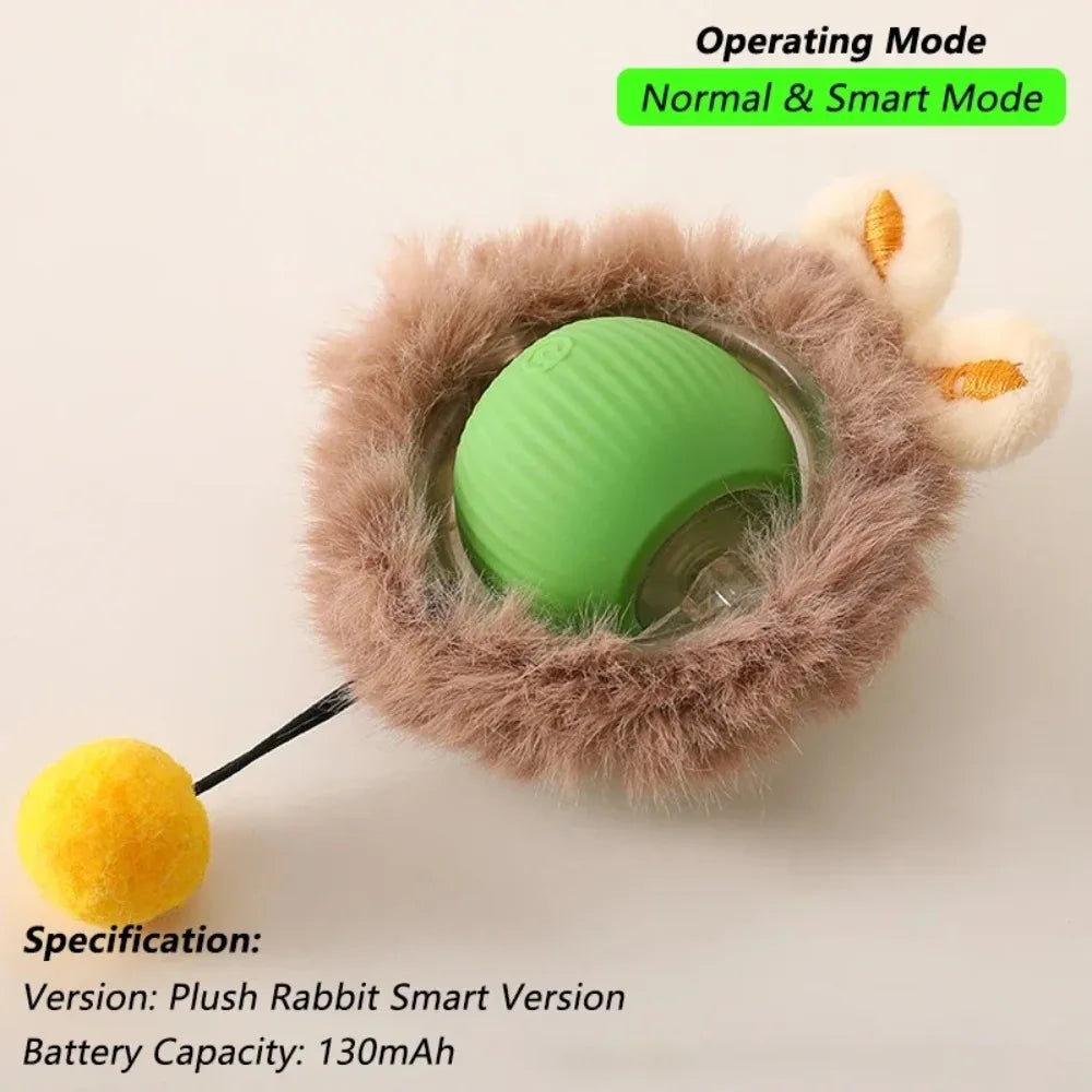 SmartMouseBall – Interaktywna Kula Treningowa dla Kota i Psa z Ogonkiem, na USB