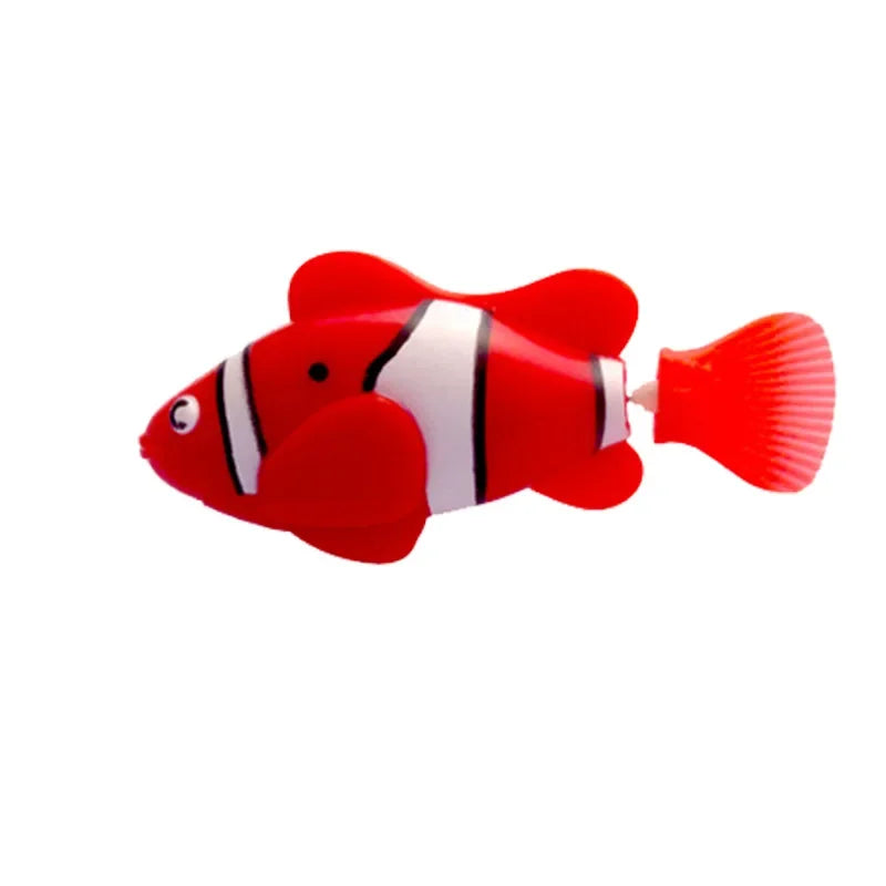 SmartFish – Interaktywne LED Rybki dla Kota, Zabawka Robot z Czujnikiem Ruchu