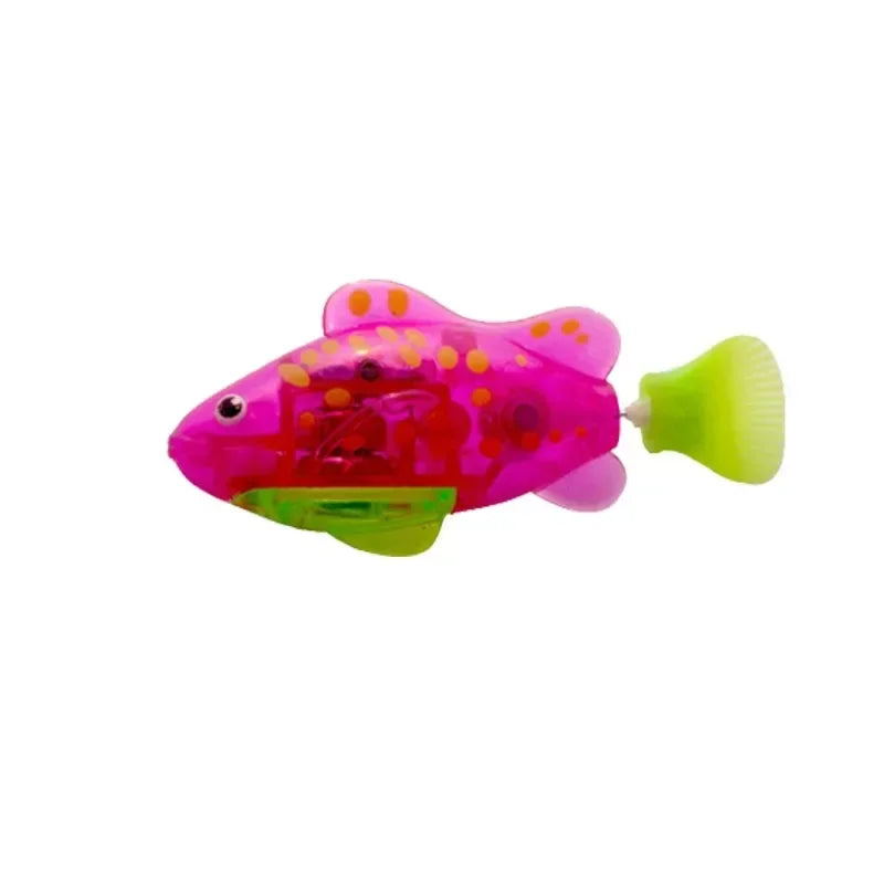 SmartFish – Interaktywne LED Rybki dla Kota, Zabawka Robot z Czujnikiem Ruchu
